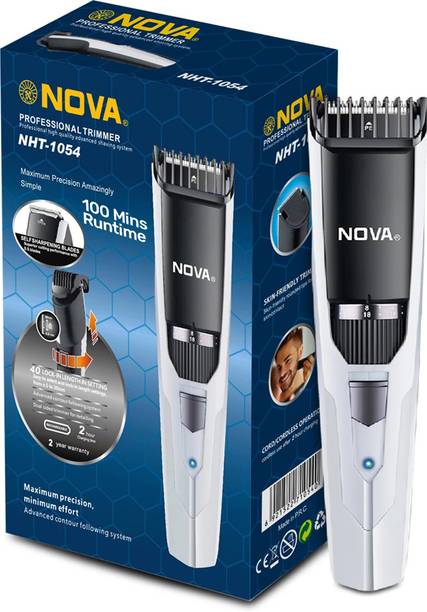 NOVA NHT 1054 Trimmer 100 min Runtime 40 Length Settin...