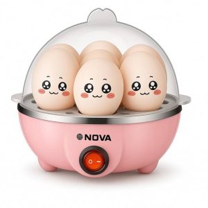 NOVA Pink Electric Egg Boiler NEC1530 Egg Cooker