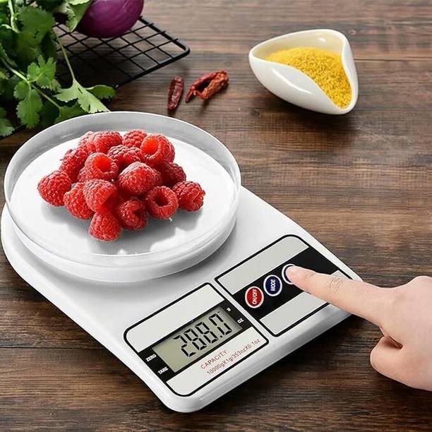 NUCLETRIC Electronic Digital Kitchen Scale 10kg For Hom...