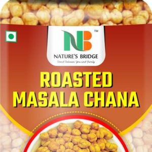 Nature's Bridge Tandoori Roasted Chana | Roasted Masala Chana | Masala Chana | Roasted Chickpea