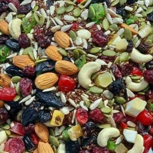 Oelloh Trail Mix ( 500g ) | Perfect Mixture Of Healthy Dry Fruits, Berries, Raisins, Assorted Seeds & Nuts