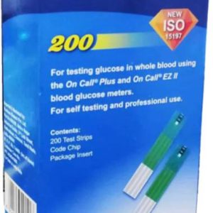 On Call Plus ( 50x4 )Hospital Pack 200 Glucometer Strip...