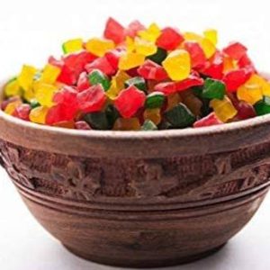 Organic Grocery Tutti Frutti Cherries Cherry for Cake Baking Pack of 200 Grams Assorted Seeds & Nuts