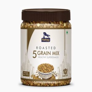 PALFREY Roasted 5-Grain Mix Healthy Namkeen Healthy Snacks Ready to Eat Supersnacks