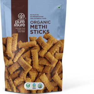 Pure & Sure Organic Methi Sticks