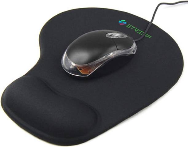 STRIFF Gel Wrist Support Mouse pad Gaming Mouse Pad wit...
