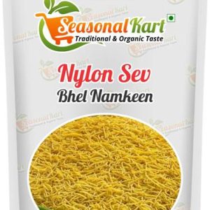 Seasonal Kart Nylon Sev - Barik Sev Namkeen- Sev Puri Bhel Puri Sev