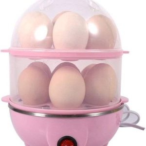 Soflin Double Layer Electric Egg Boiler Egg Cooker Cook...