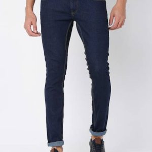 Spykar Men Slim Low Rise Blue Jeans