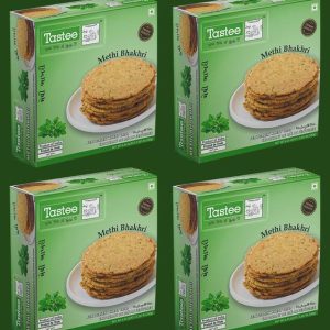Tastee Methi Bhakhri 180g (Combo Of 4 Packs)
