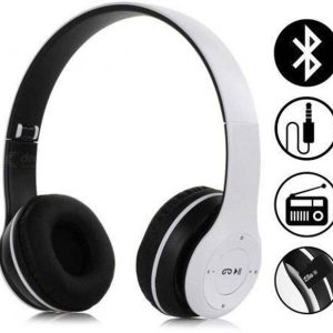 Techpunch COMFORTABLE EAR PADS WIRELESS HEADPHONE WITH AUX SUPPORT COMPATIBLE DEVICE. Bluetooth & Wired