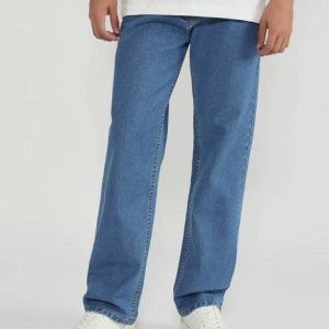 UNITED DENIM Men Relaxed Fit Mid Rise Blue Jeans