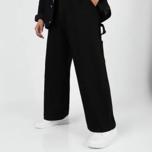 Urbano Plus Men Loose Fit Mid Rise Black Jeans