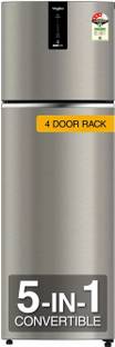 Whirlpool 308 L Frost Free Double Door 3 Star Convertible Refrigerator with 3 Star Convertible