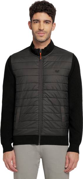 Wildcraft Men Solid Crew Neck Black Sweater