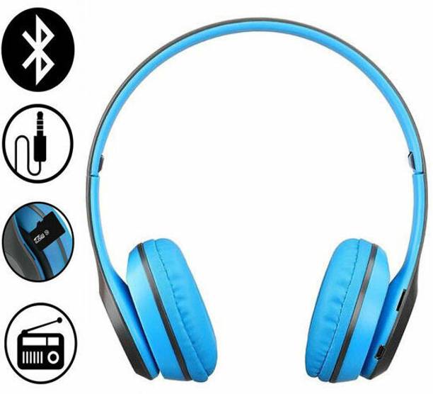 Worricow 3D Bass MP3 Upto 24 Hours Playtime with calling mic gym headset Bluetooth