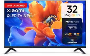 XIAOMI by Mi A Pro 80 cm (32 inch) QLED HD Ready Smart Google TV 2025 Edition with 200+ Free Channels ...