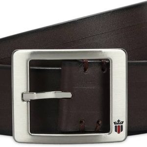 LOUIS PHILIPPE Men Brown Genuine Leather Belt