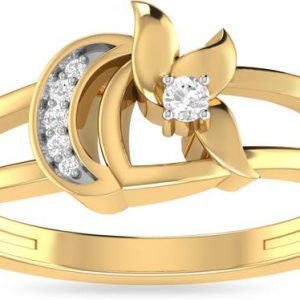 PC Jeweller The Avalee 22kt Yellow Gold ring