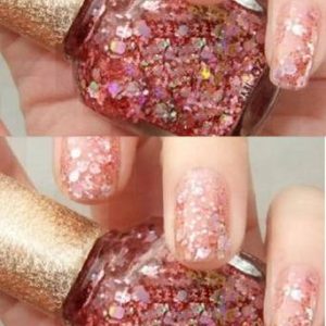 ADJD Squiens pink Nail paint Perfect Gilliter Finish & ...