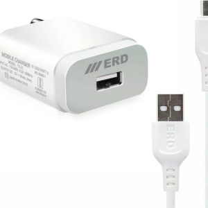 ERD 2 A Wall Charger for Mobile with Detachable Cable