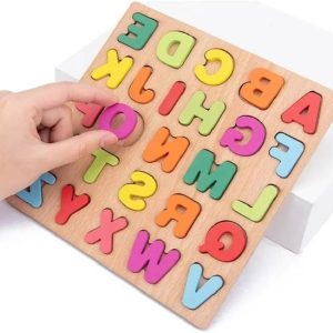 GAMLOID Low Price 3D Wooden Educational learning A To Z...