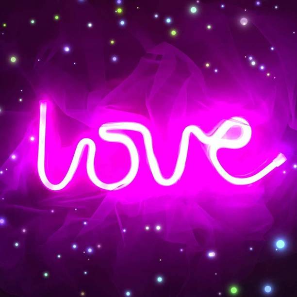 VIRAKTI Love Neon LED Light Sign for Decoration for Bir...