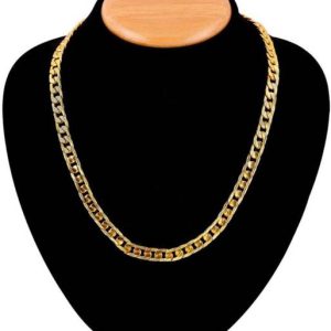 Basukiya Loffer golden chain Gold-plated Plated Alloy Chain