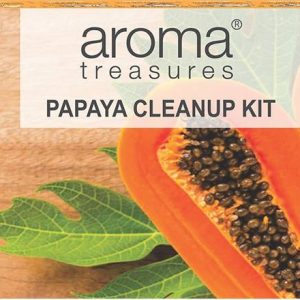 AROMA TREASURES Papaya Cleanup Kit For All Skin Types
