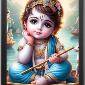 ag pro comfort Krishna Photo Frame Shri Bal Gopal Paint...