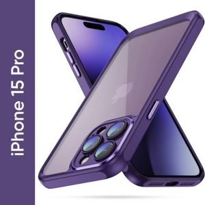 QRIOH Back Cover for Apple iPhone 15 Pro
