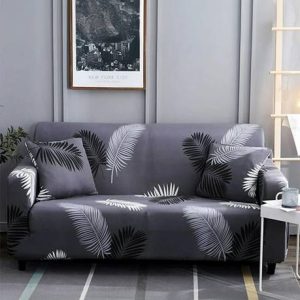 FurShine Polyester Checkered 3 Seater Sofa Cover