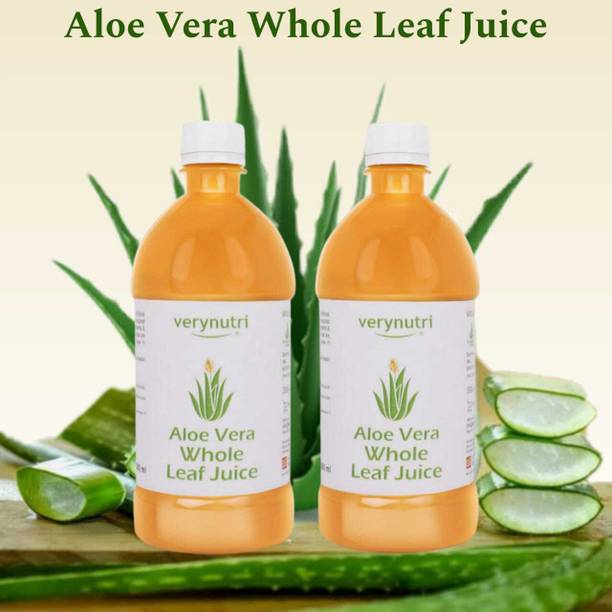 Verynutri Aloe vera whole leaf juice 600 Ml , Organical...