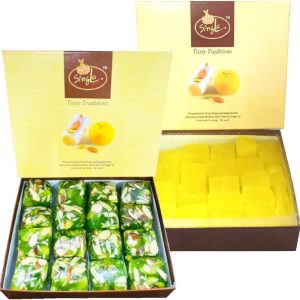 Singla Sweets Karachi halwa 400g Kesar Dry Petha 400g B...