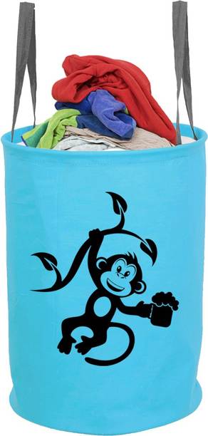 Flipkart SmartBuy 45 L Light Blue Laundry Basket