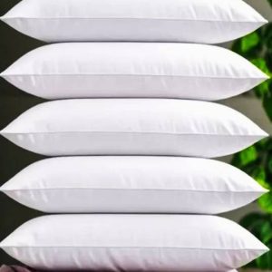 LIPONOS LUXURY Polyester Fibre Solid Sleeping Pillow Pa...
