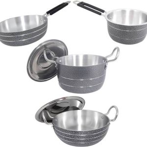 bartan hub Kadhai , Frying Pan , Sauce Pan , Kunda Tope...