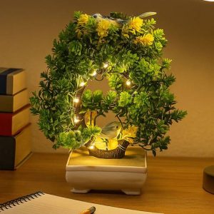 DODECROO Fake Plant For Office & Home Décor, Tabletop D...