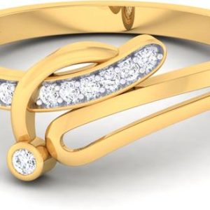avsar AVR904YA 18kt Diamond Yellow Gold ring