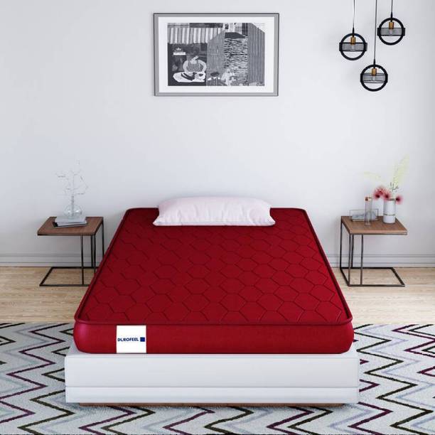 DUROFEEL Bed Mattress 4 Inch inch Single High Density (...