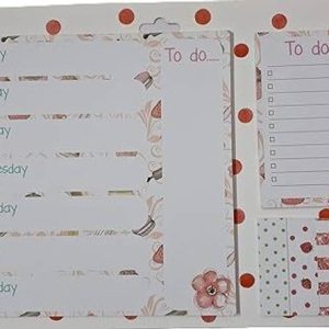 MOREL TO DO LIST PAD AND STICKY NOTES Office Set