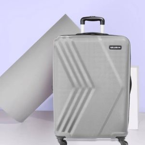 KILLER Large Check-in Suitcase (73 cm) 4 Wheels - Arrw - Silve...