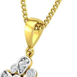 JEWEL HUB JPT2069 18kt Diamond Yellow Gold Pendant