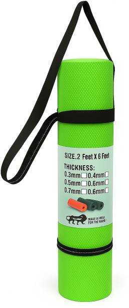 MehtabMart YogaMat 6x2-4mm 0.4 mm Yoga Mat
