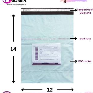 BULLARIN 12x14 Tamper - Proof Courier Bags / Polybags w...