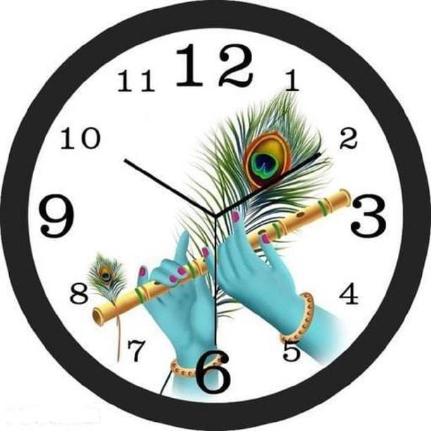 Kishori Analog 10 Inch X 10 Inch Wall Clock