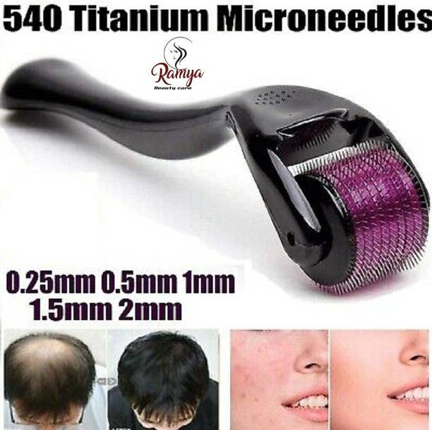 Ramya beauty care KJRP Derma Roller With 0.5mm 540 Tita...