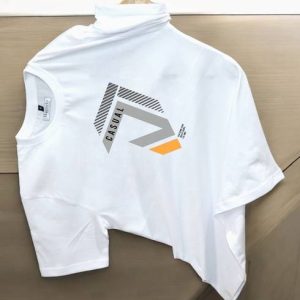 Magneto Men Printed Crew Neck Pure Cotton White T-Shirt