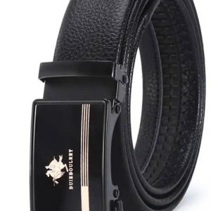 PROVOGUE Men Casual Black Artificial Leather Belt