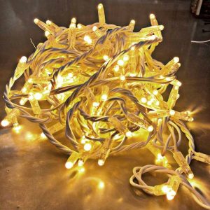 KAVANA 35 LEDs 10.16 m Yellow Steady String Rice Lights